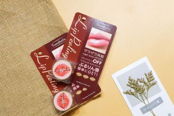 Tẩy da chết môi của Nhật: Trendholic Lip Sugar Scrub